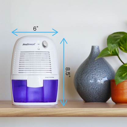 Déshumidificateur Mini Pro Breeze 16 oz – 215 ft² – Ultra Silencieux & Éco‑énergétique